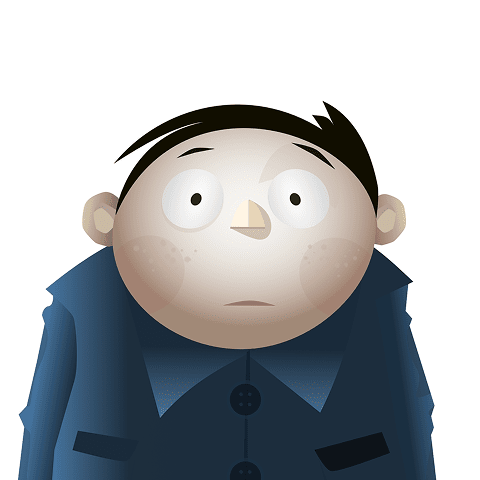 Illustrazione artistica dal titolo 'NON SONO STATO IO' che raffigura una figura con espressione colpevole e atteggiamento difensivo, catturando il momento di negazione tipico di chi cerca di evitare responsabilità, realizzata con stile espressivo che enfatizza l'ironia della situazione